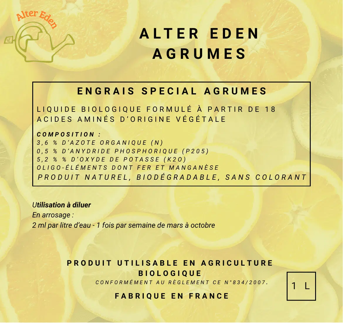 engrais soin agrumes